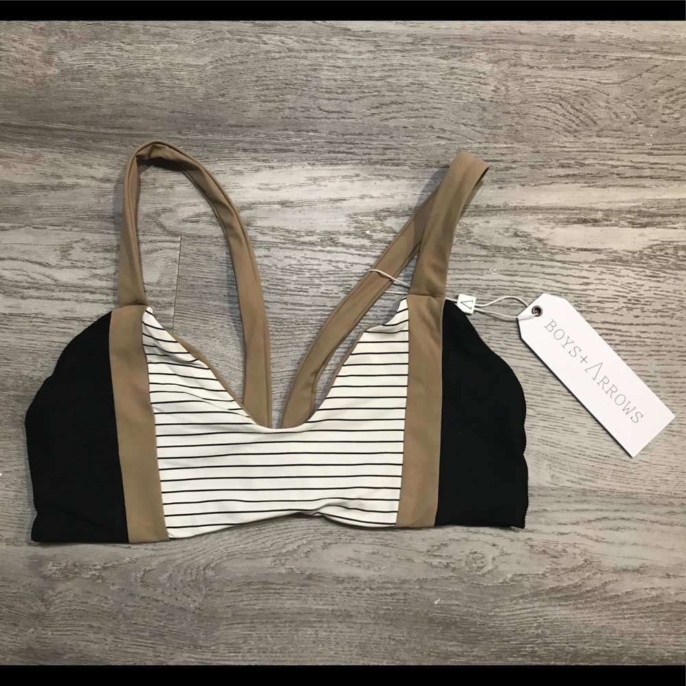 Boys + Arrows Bikini Top